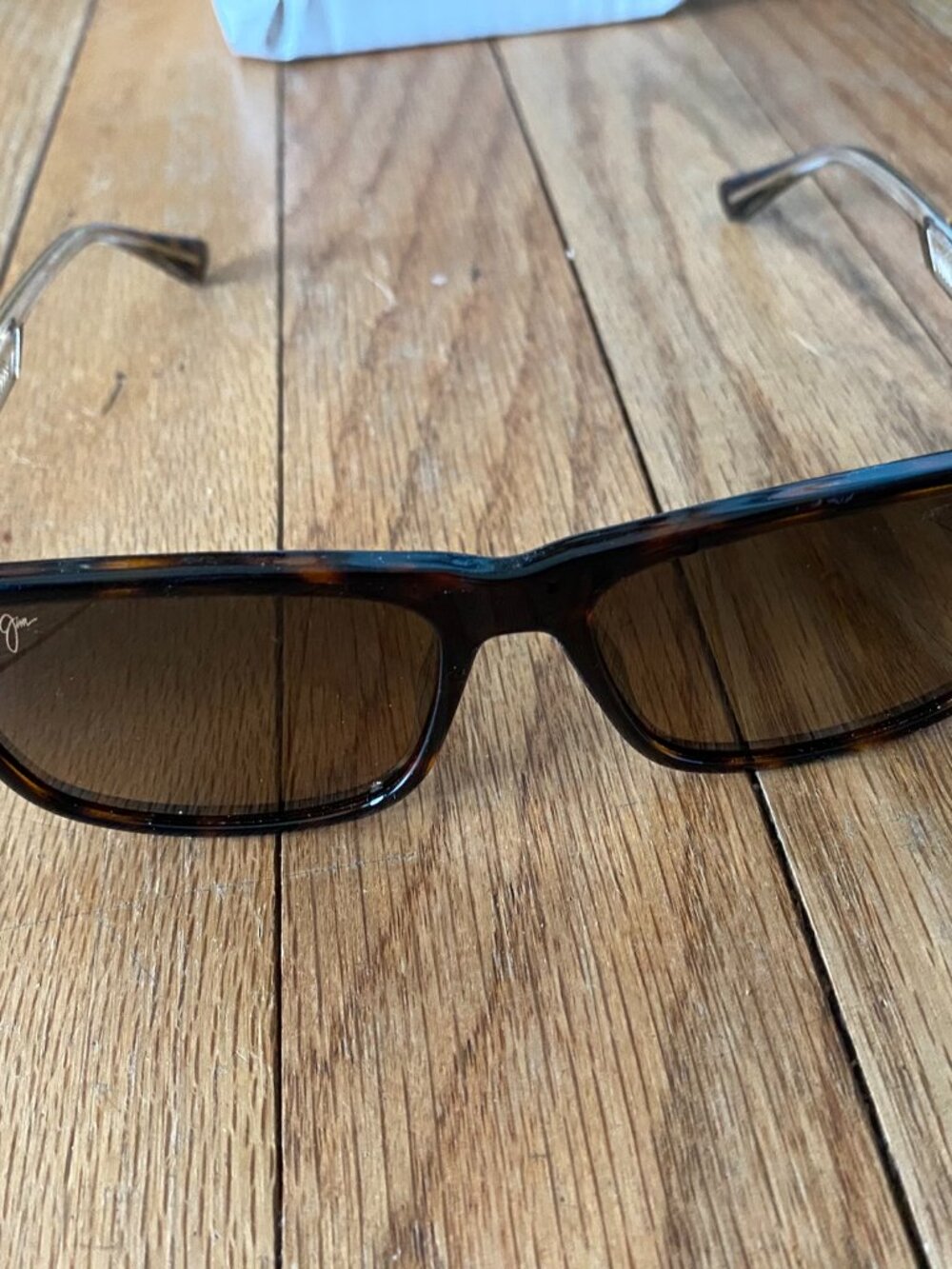 Maui Jim OKINA Brown Lenses Tortoise Frame MJ0587S-002 Square Shape Sunglasses